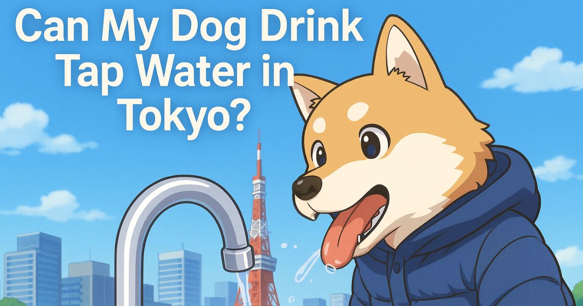 Can My Dog Drink Tap Water in Tokyo? Complete Safety Guide 2025