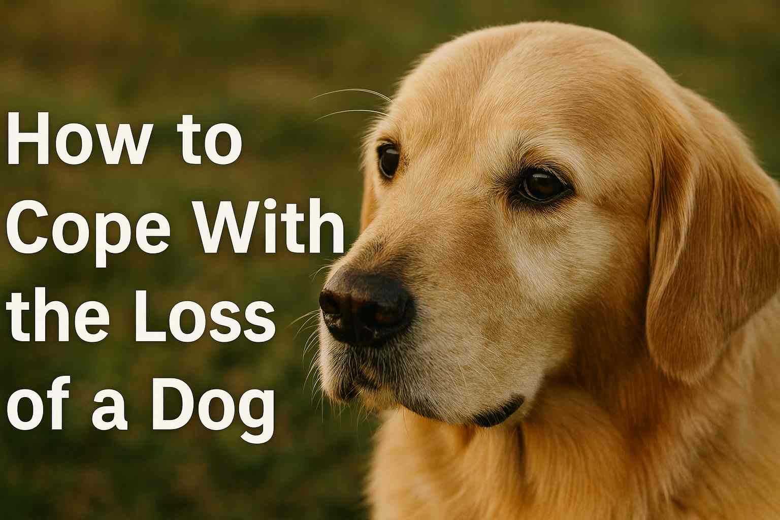 How to Cope With Dog Loss: Complete Guide to Grief and Healing (2025)