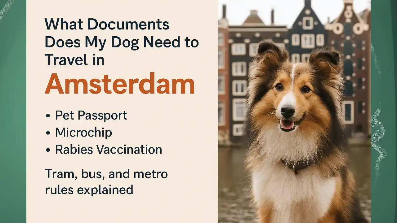 What Documents Does My Dog Need to Travel in Amsterdam on Tram, Bus and Metro?